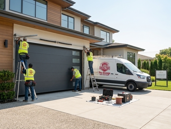 Garage Door Roller Replacement in Inglewood